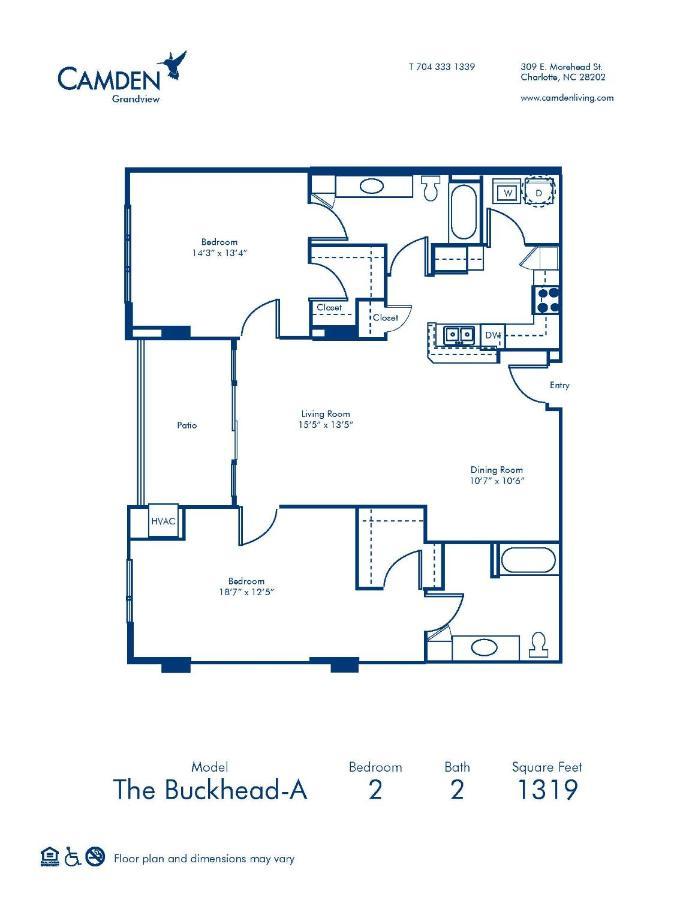 Spacious 2 Bed, 2 Bath Uptown Gem In The Heart Of The City-Parking-Wi-Fi-Balcony Cgv Charlotte Eksteriør bilde
